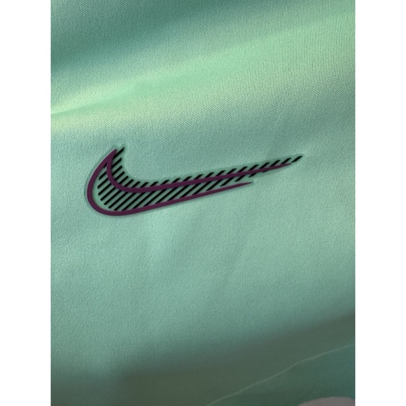 NEW With Tag Nike Women Therma-Fit 1/4Zip Soccer Drill Top Shirt Green Sz Large - Picture 4 of 5